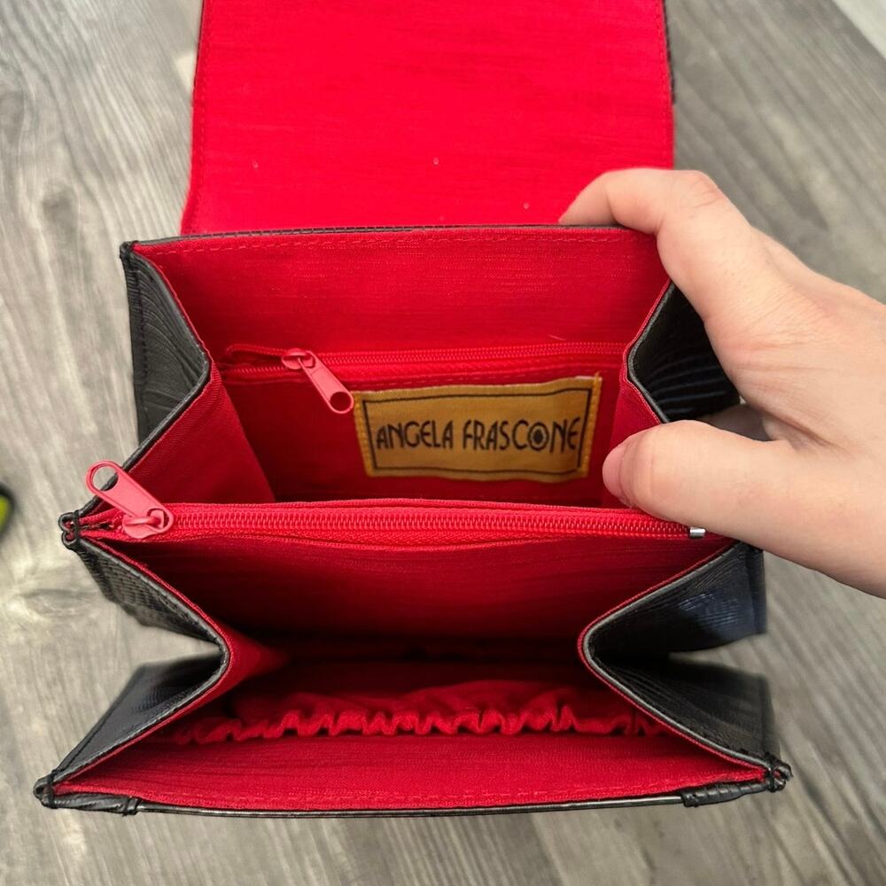 angela frascone backpack matching coin bag - Picture 3 of 3